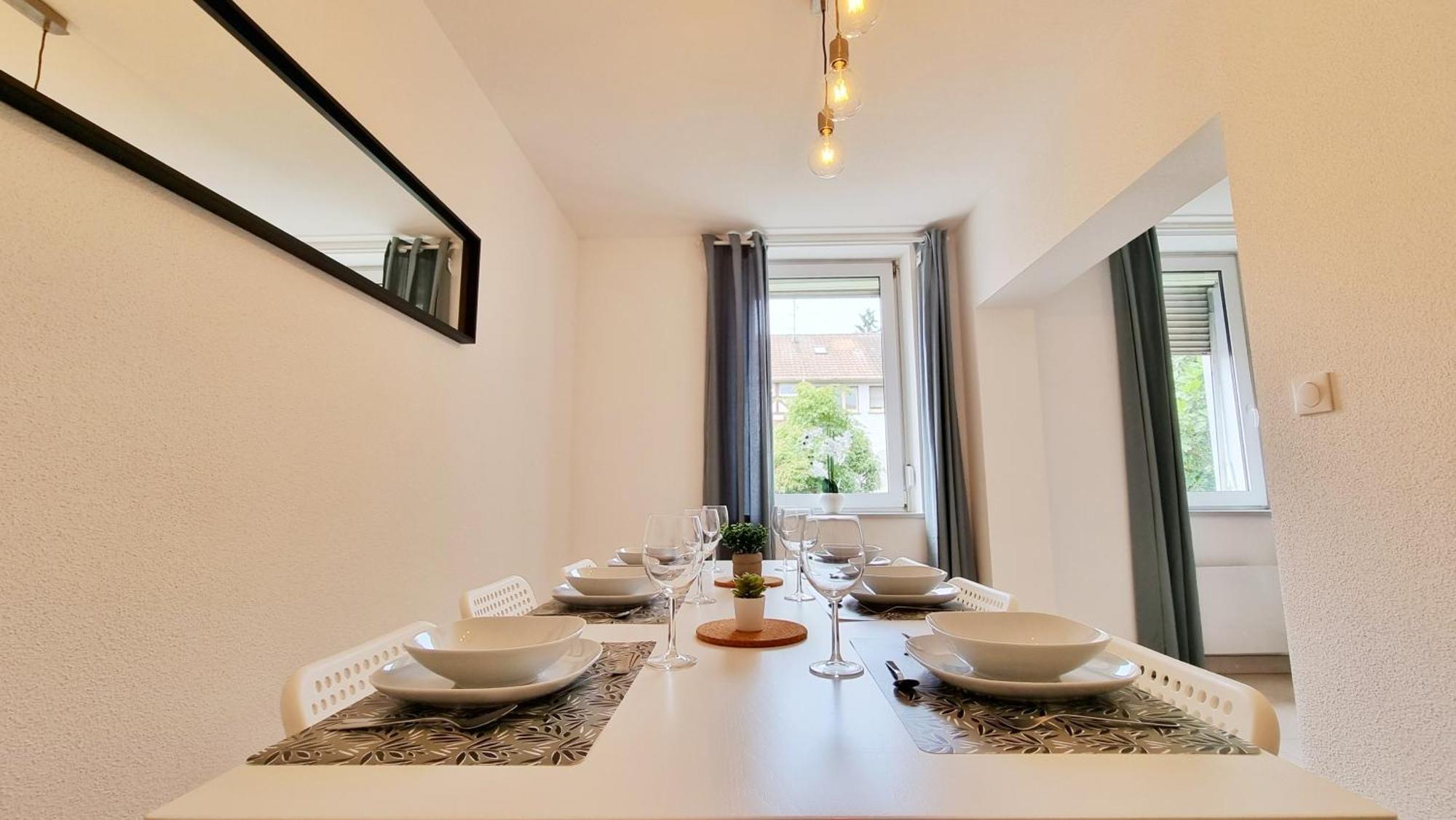 Le Triplex - 5 Chambres - 10 Pers- Fibre - Relax Bnb Mulhouse Eksteriør bilde